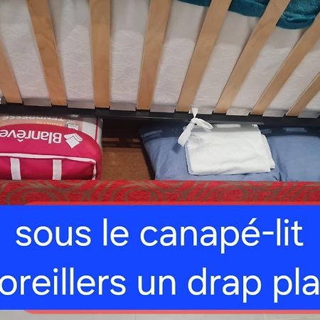 Appartement Vue Mer,Acces Direct Plage,Fibre,Clim,Parking Public Gratuit Le Barcarès Eksteriør bilde