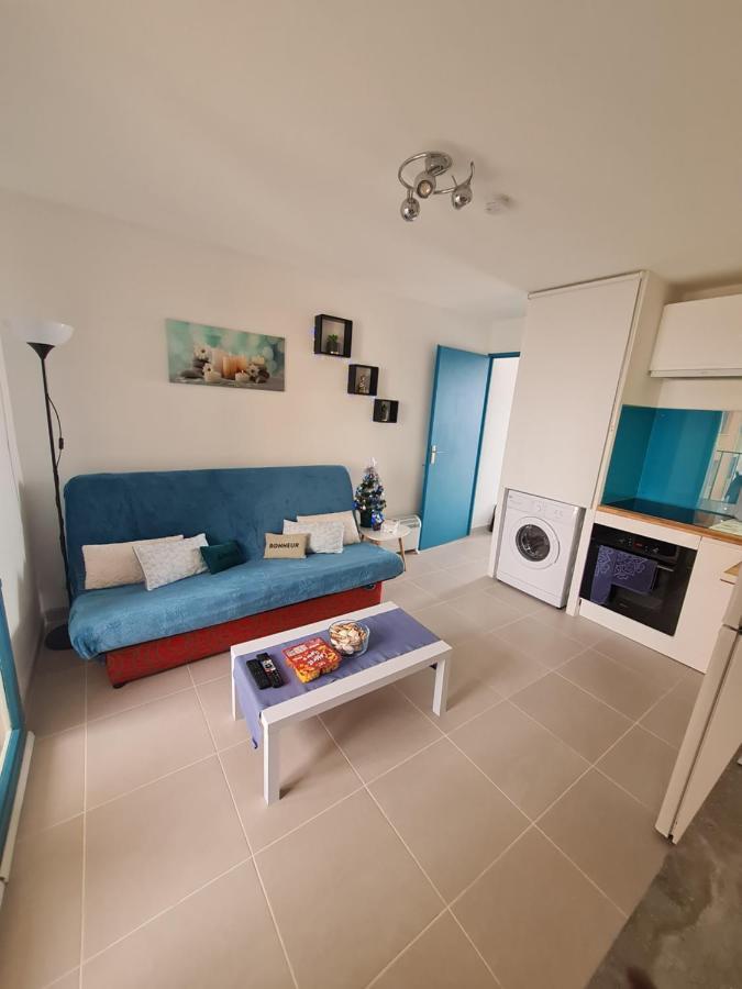 Appartement Vue Mer,Acces Direct Plage,Fibre,Clim,Parking Public Gratuit Le Barcarès Eksteriør bilde