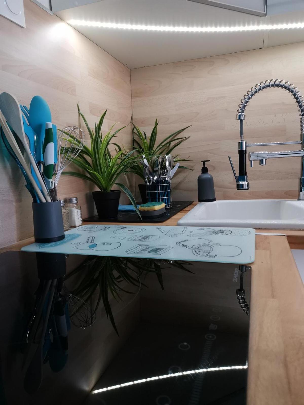 Appartement Vue Mer,Acces Direct Plage,Fibre,Clim,Parking Public Gratuit Le Barcarès Eksteriør bilde