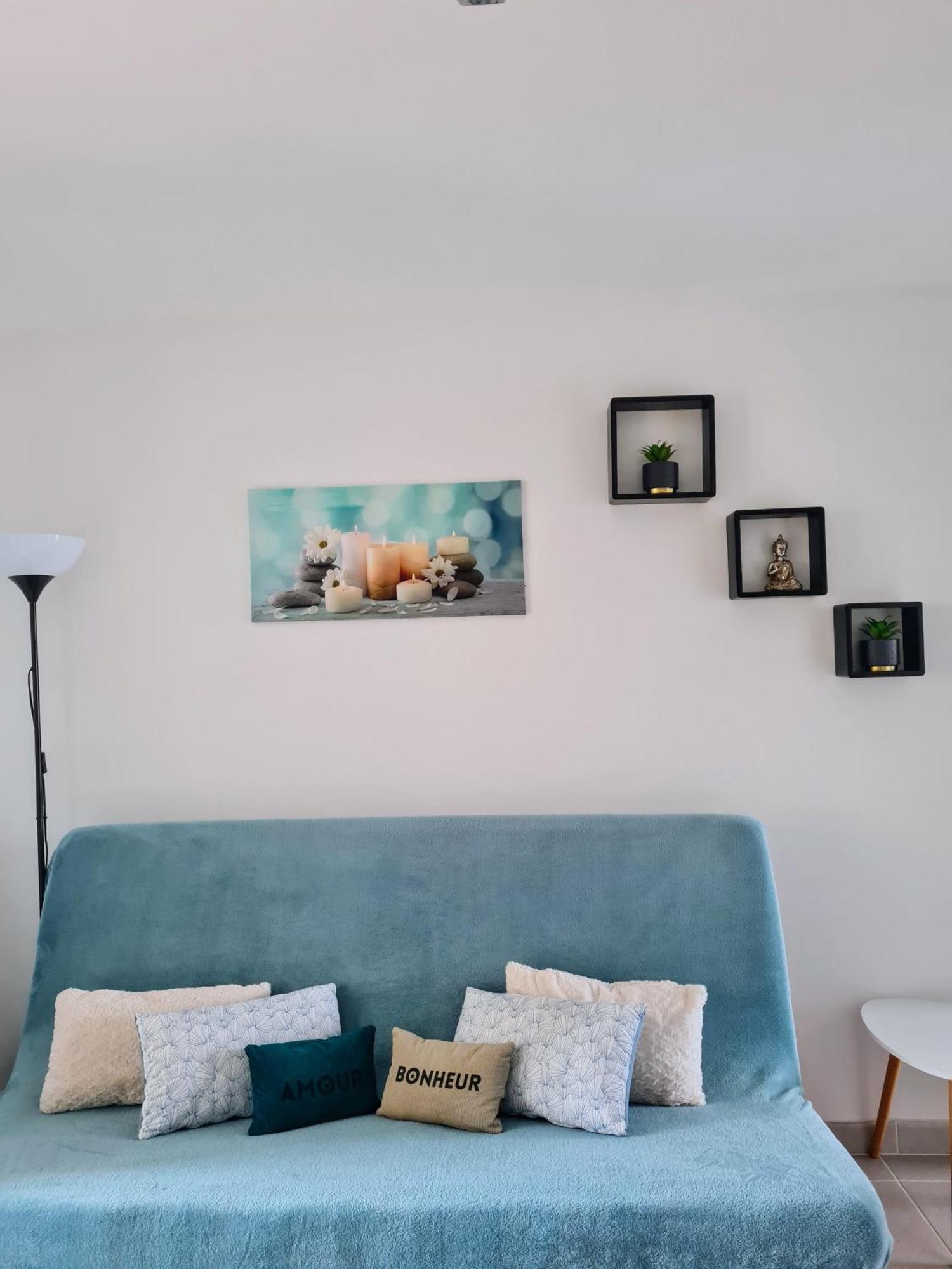 Appartement Vue Mer,Acces Direct Plage,Fibre,Clim,Parking Public Gratuit Le Barcarès Eksteriør bilde