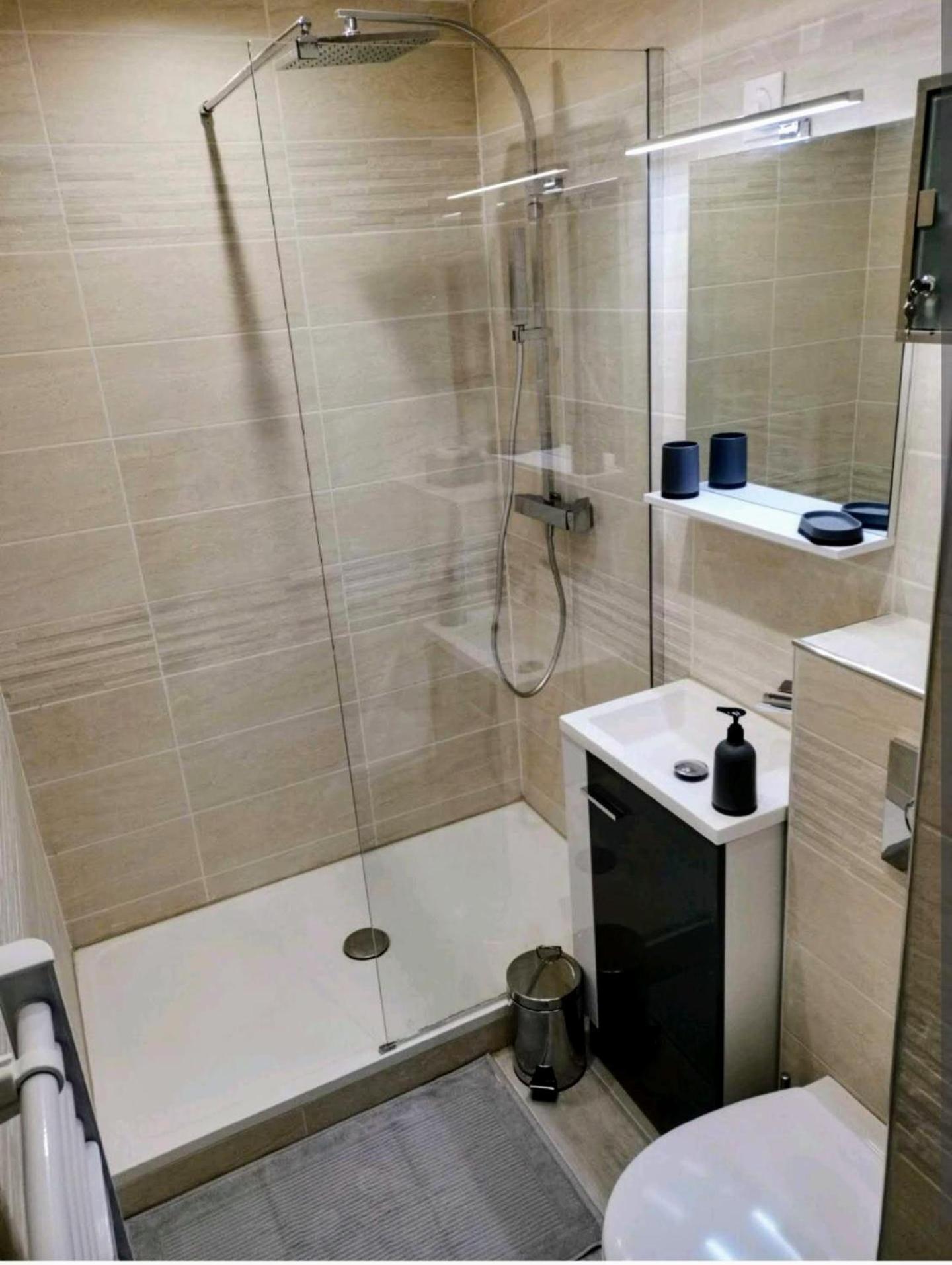 Appartement Vue Mer,Acces Direct Plage,Fibre,Clim,Parking Public Gratuit Le Barcarès Eksteriør bilde